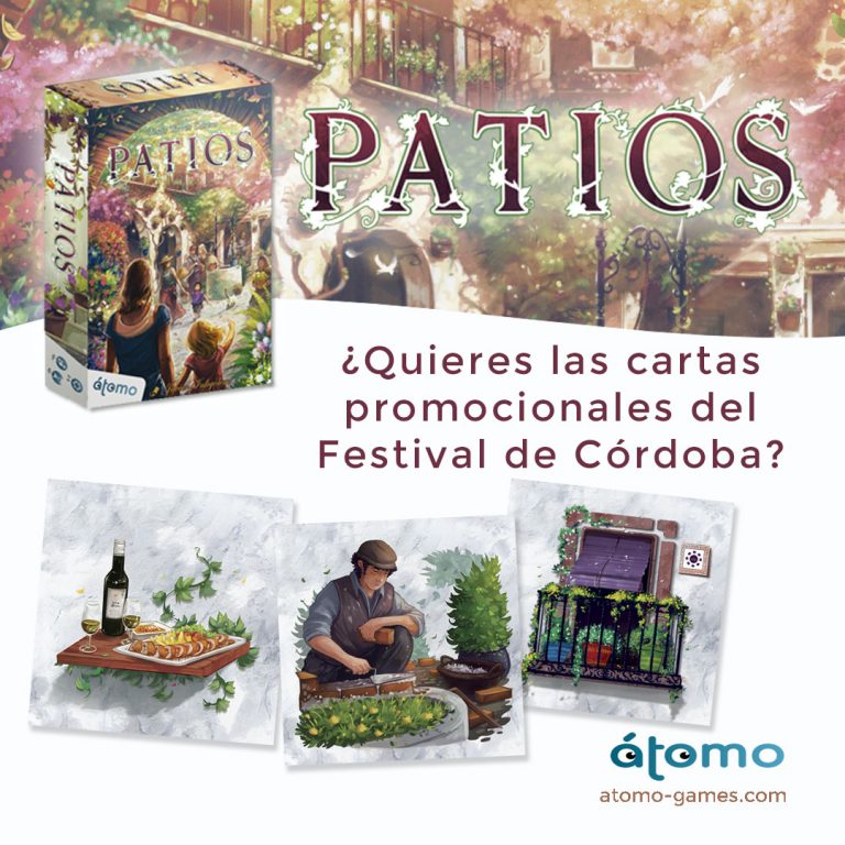 Lee más sobre el artículo Patios. ¡¡Cartas promo!!