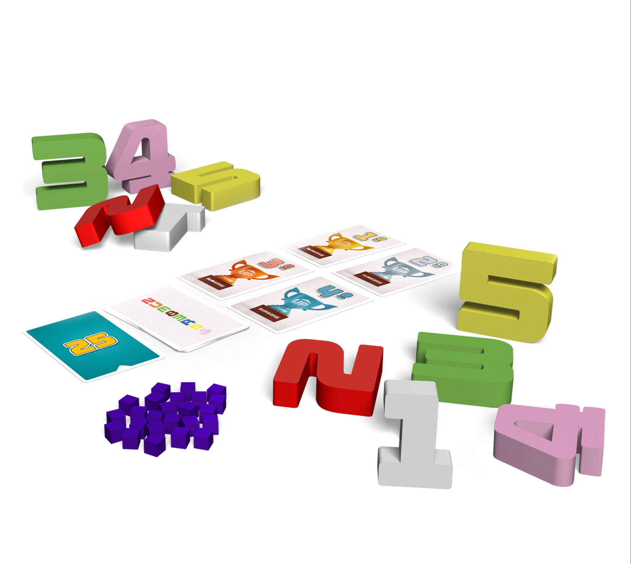Atomo Games CLICKIES. Juego Party Educativo con POLICUBOS