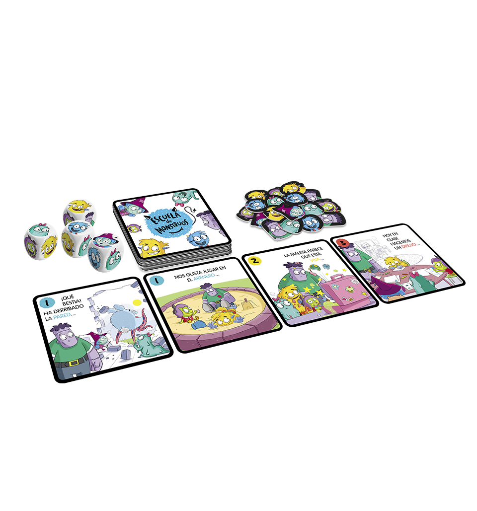 Lee más sobre el artículo Escuela de Monstruos. El juego de mesa.
